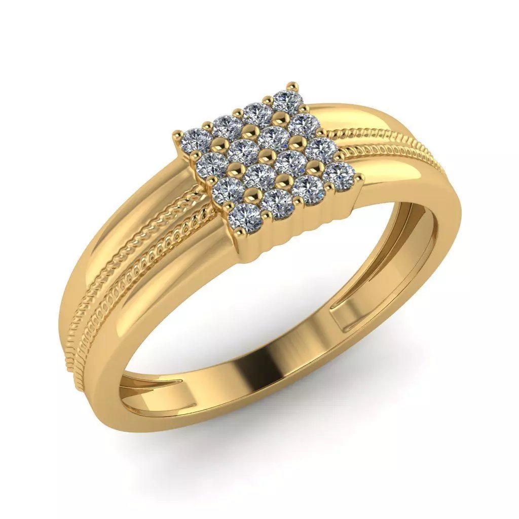 light weight gold diamond rings-C111116SKCH2025972wt-0-5 3D print model_0