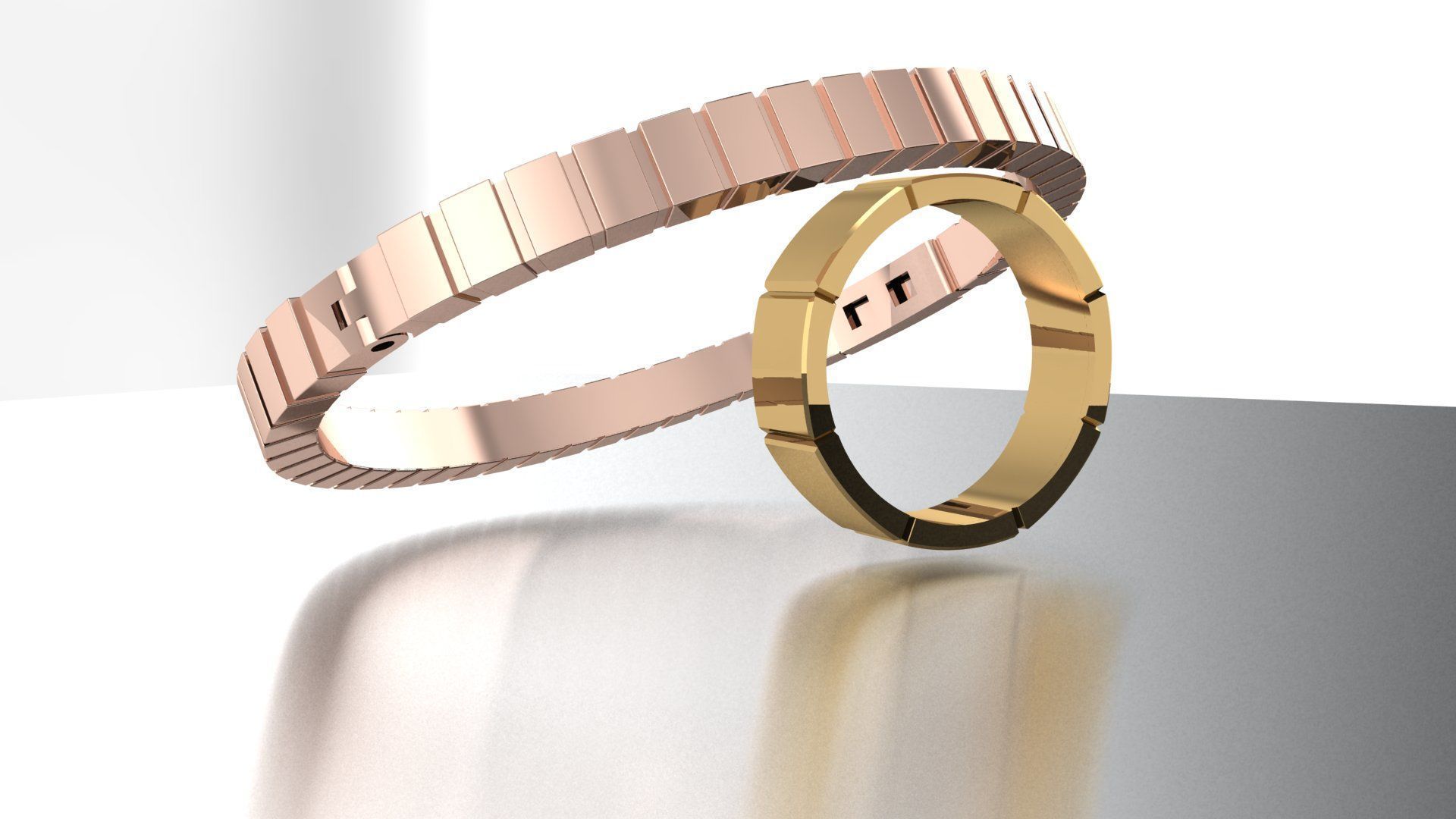 The beutifull set 3D print model 3D print model 3D print model_6