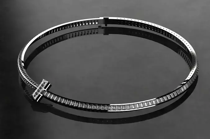 Tiffany T T1 Diamond Necklace