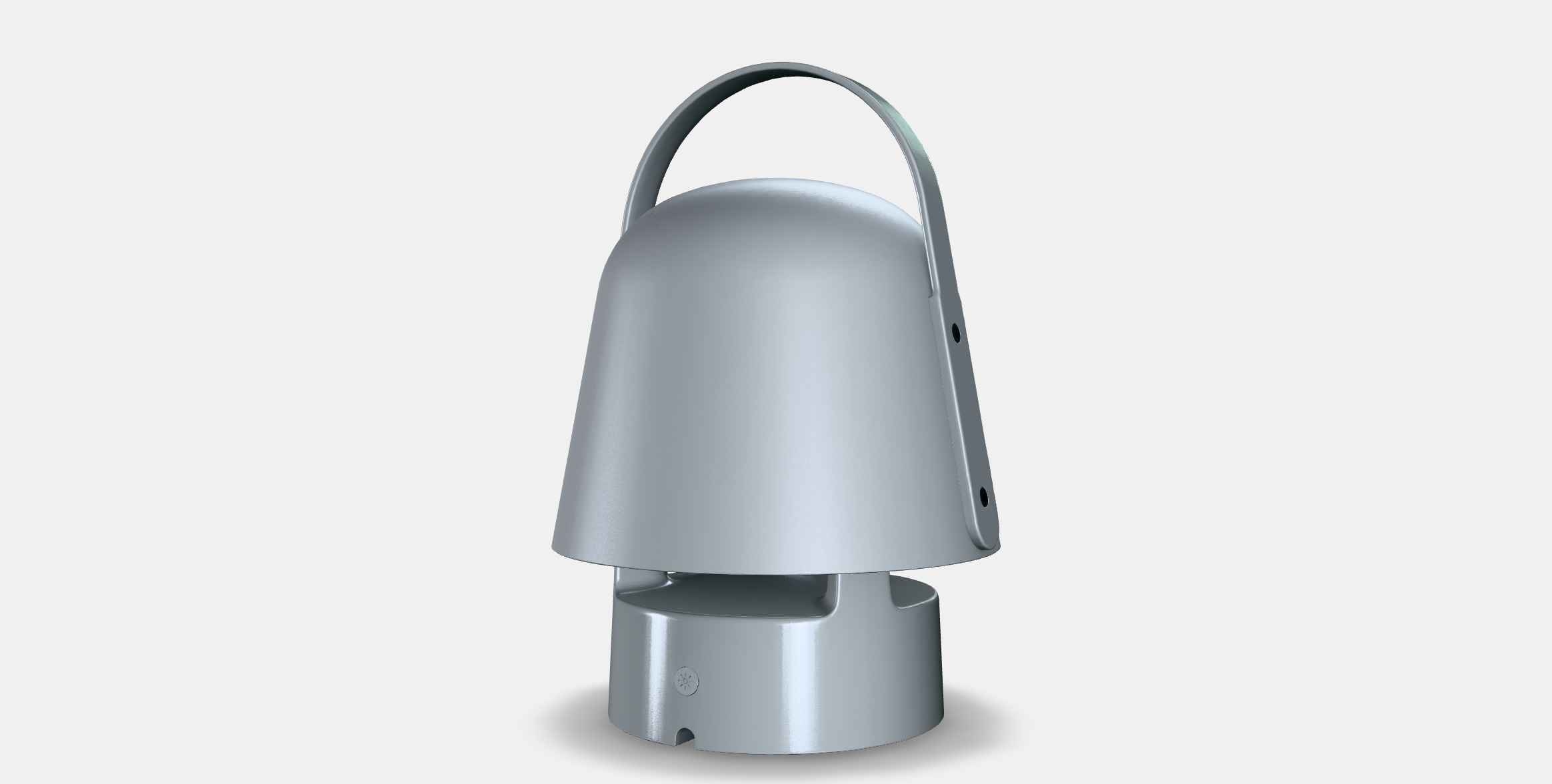 VAPPEBY Bluetooth speaker lamp 1 Low-poly 3D model_5