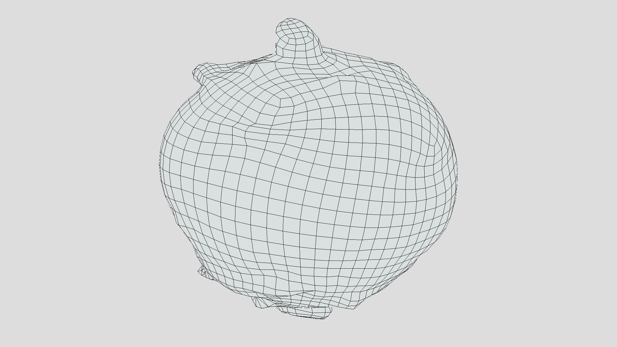 Kohlrabi Low Poly Low-poly 3D model_7