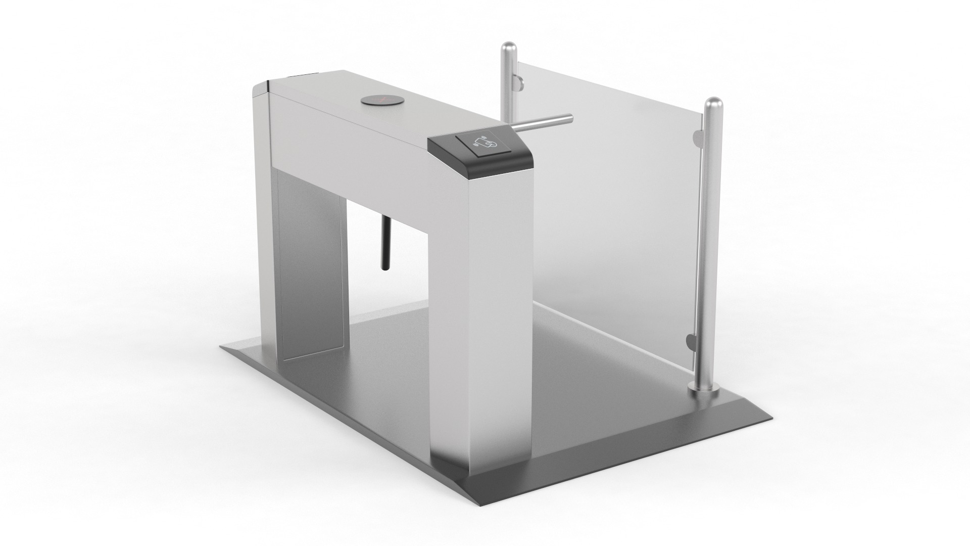 Turnstile Gate 3D model_4