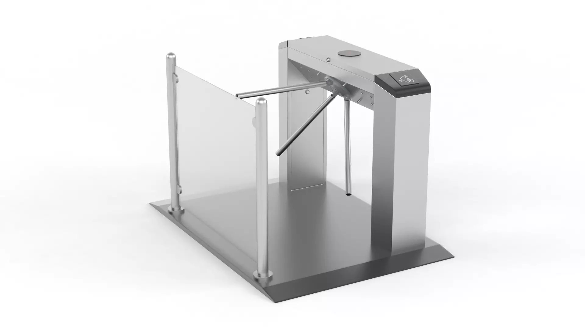 Turnstile Gate 3D model_0