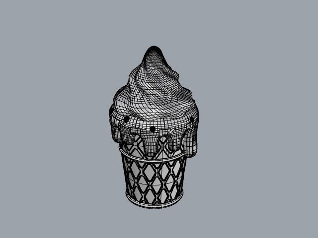 ice-cream 3D model_2