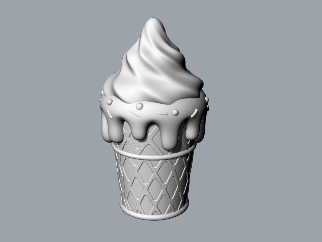 ice-cream 3D model_1