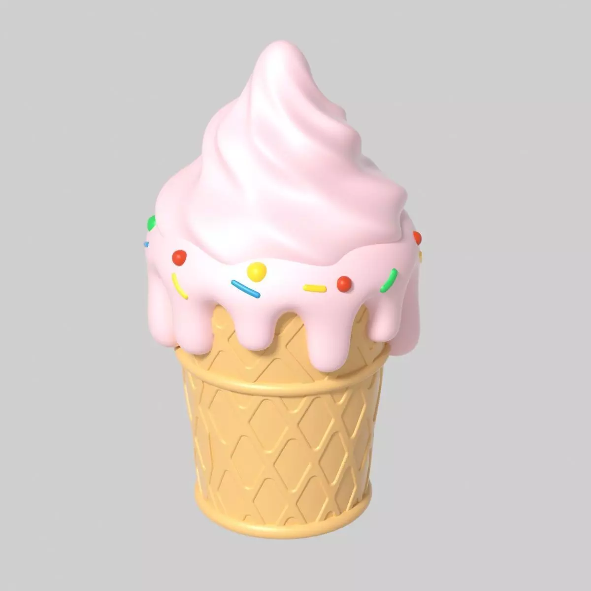 ice-cream 3D model_0