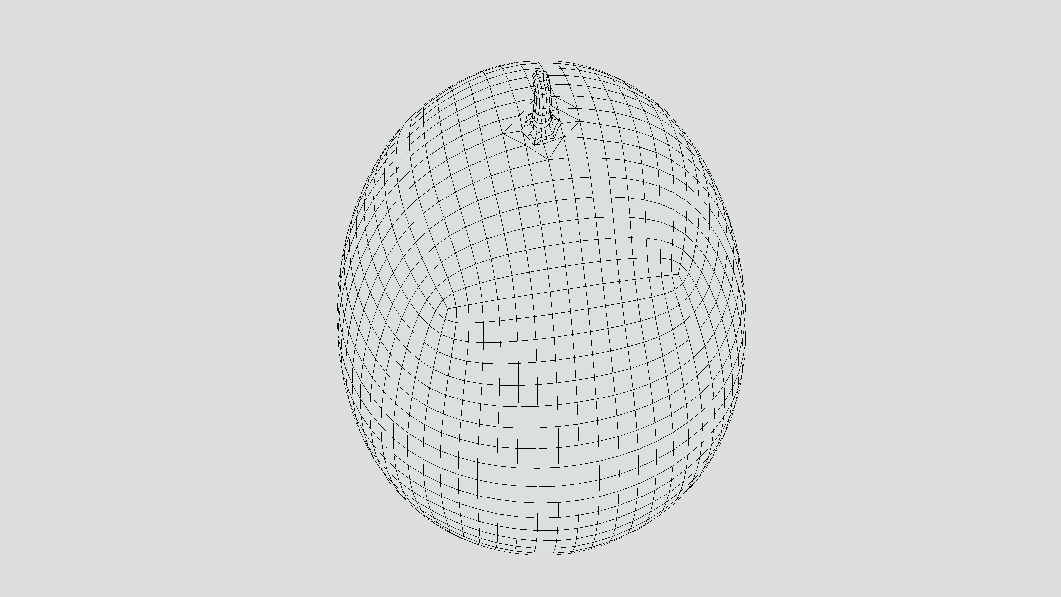 Kumquat Low Poly Low-poly 3D model_10