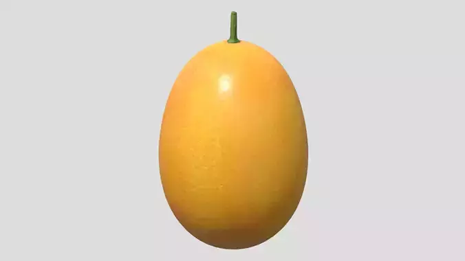 Kumquat Low Poly
