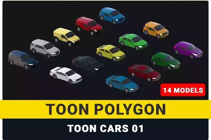 Toon Cars 01