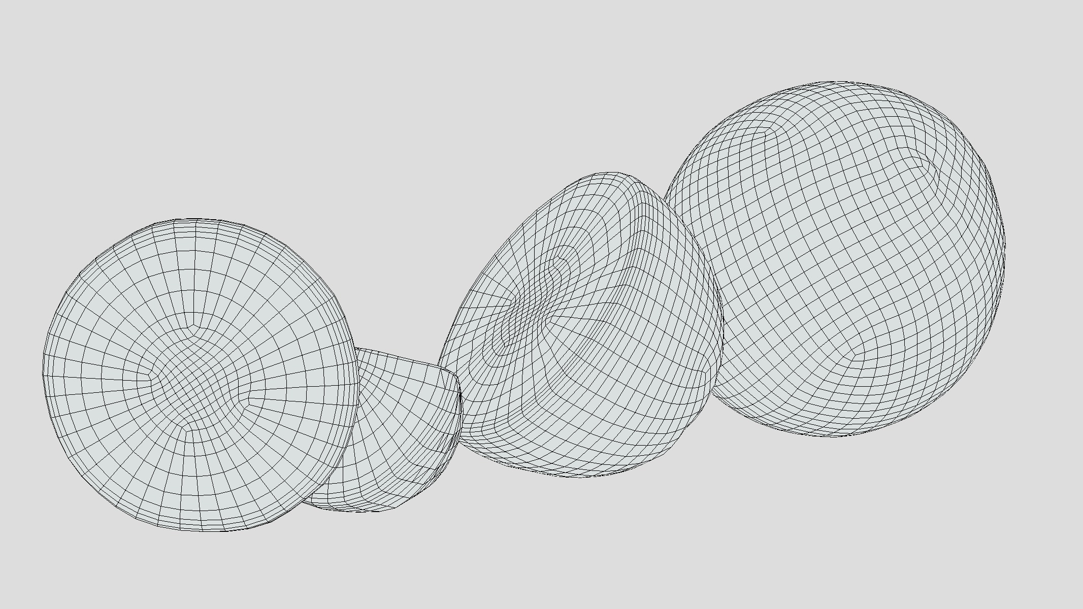 Lime Green Set Low Poly Low-poly 3D model_5