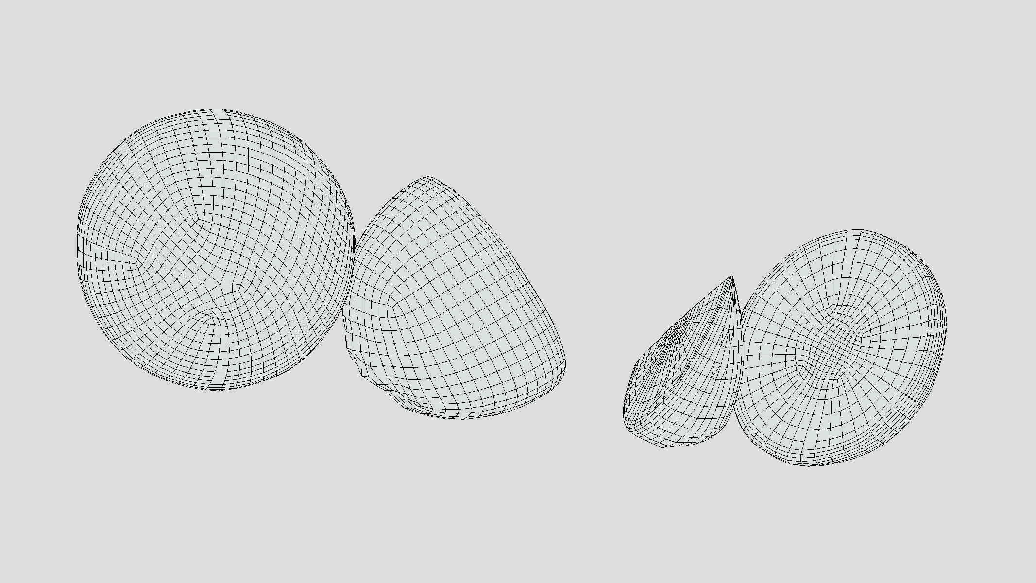 Lime Green Set Low Poly Low-poly 3D model_11