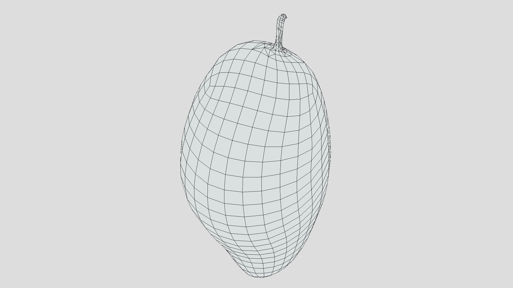 Mango Low Poly Low-poly 3D model_9