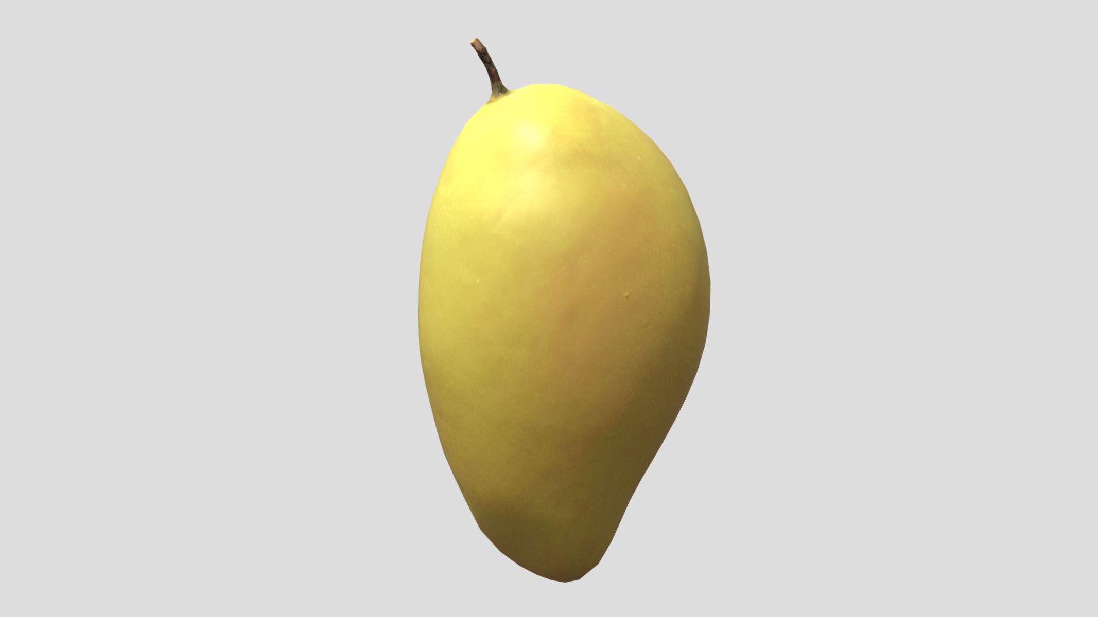 Mango Low Poly Low-poly 3D model_6