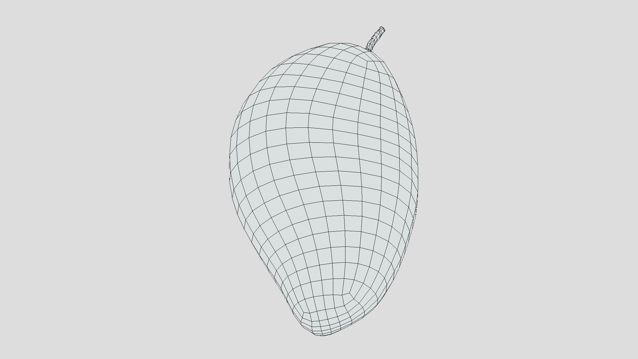 Mango Low Poly Low-poly 3D model_11
