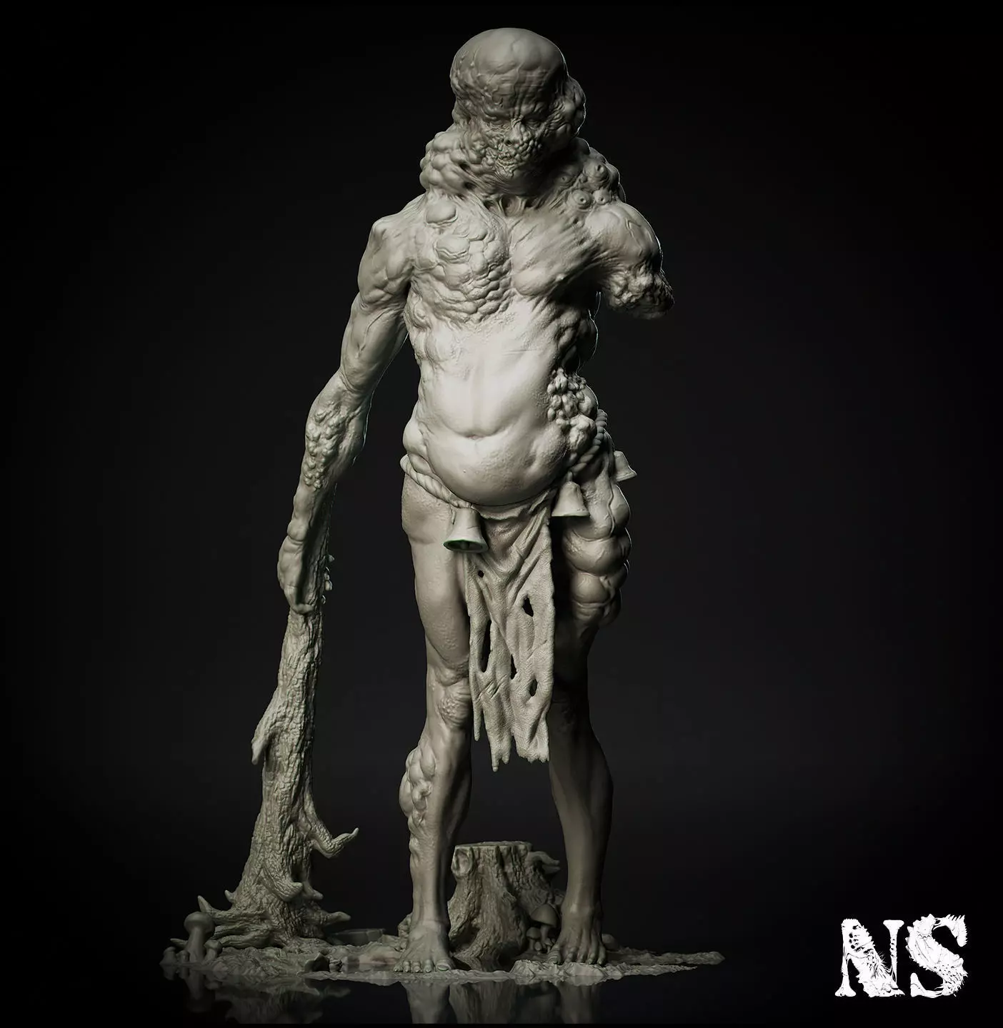 Plague Giant 3D print model_0