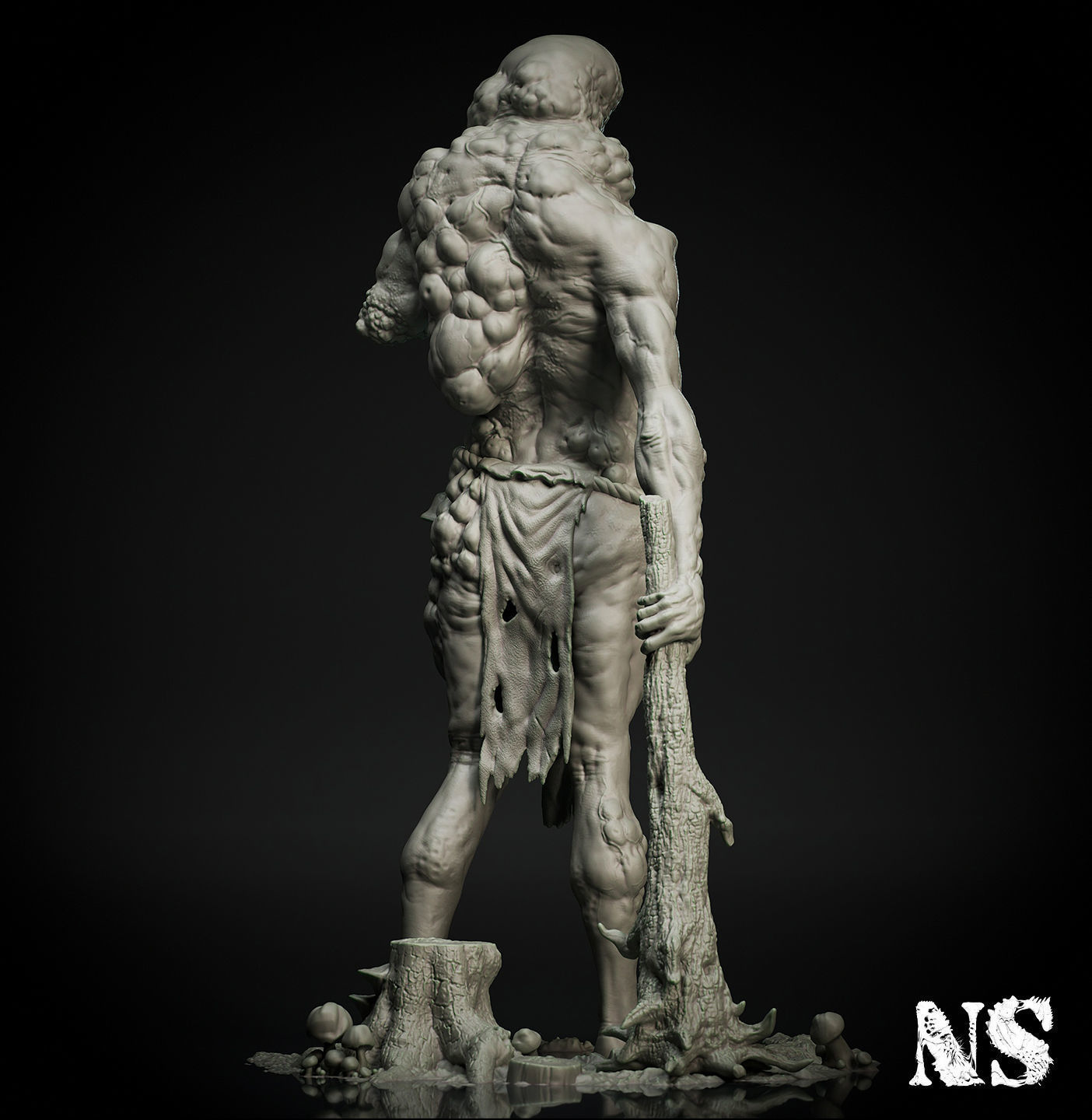 Plague Giant 3D print model_1