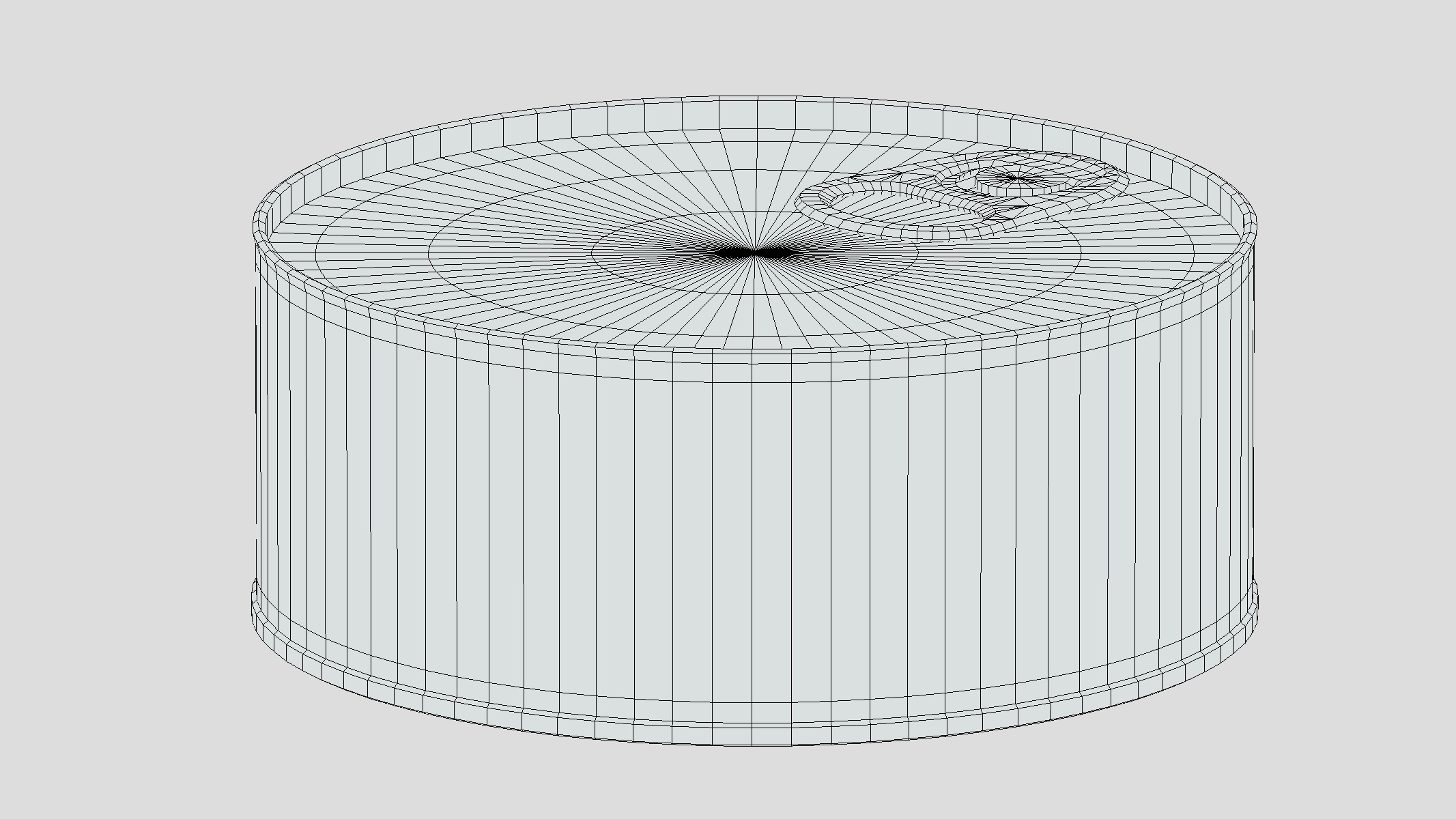 Meat Canned Low Poly Low-poly 3D model_5