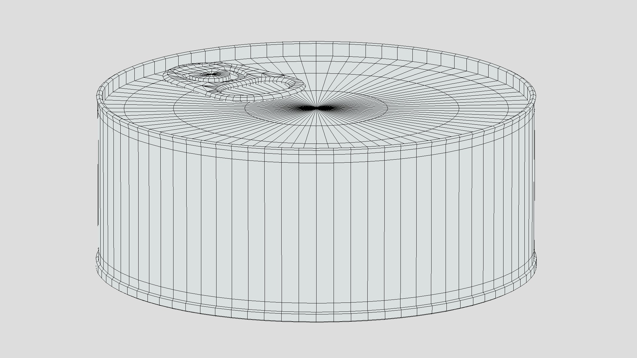 Meat Canned Low Poly Low-poly 3D model_3