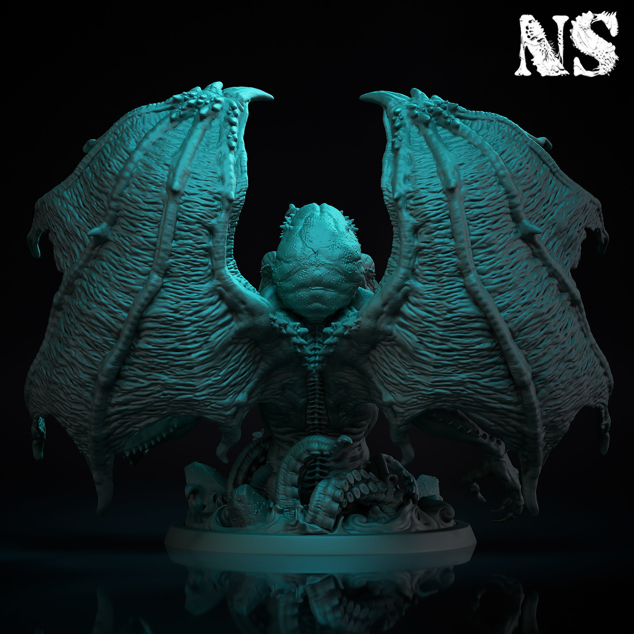 Cthulhu - The Great Old One 3D print model_2