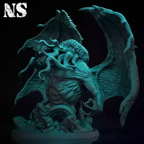 Cthulhu - The Great Old One 3D print model