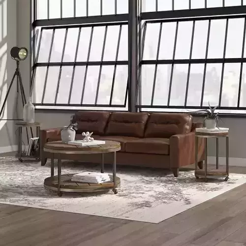 Kirsty 3 - Piece Living Room Table Set 3D model