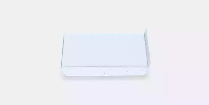 SLAKT Bed frame with underbed and storage 1