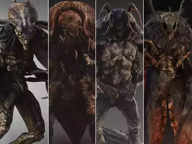Creatures Insects Pack 3D Model Collection