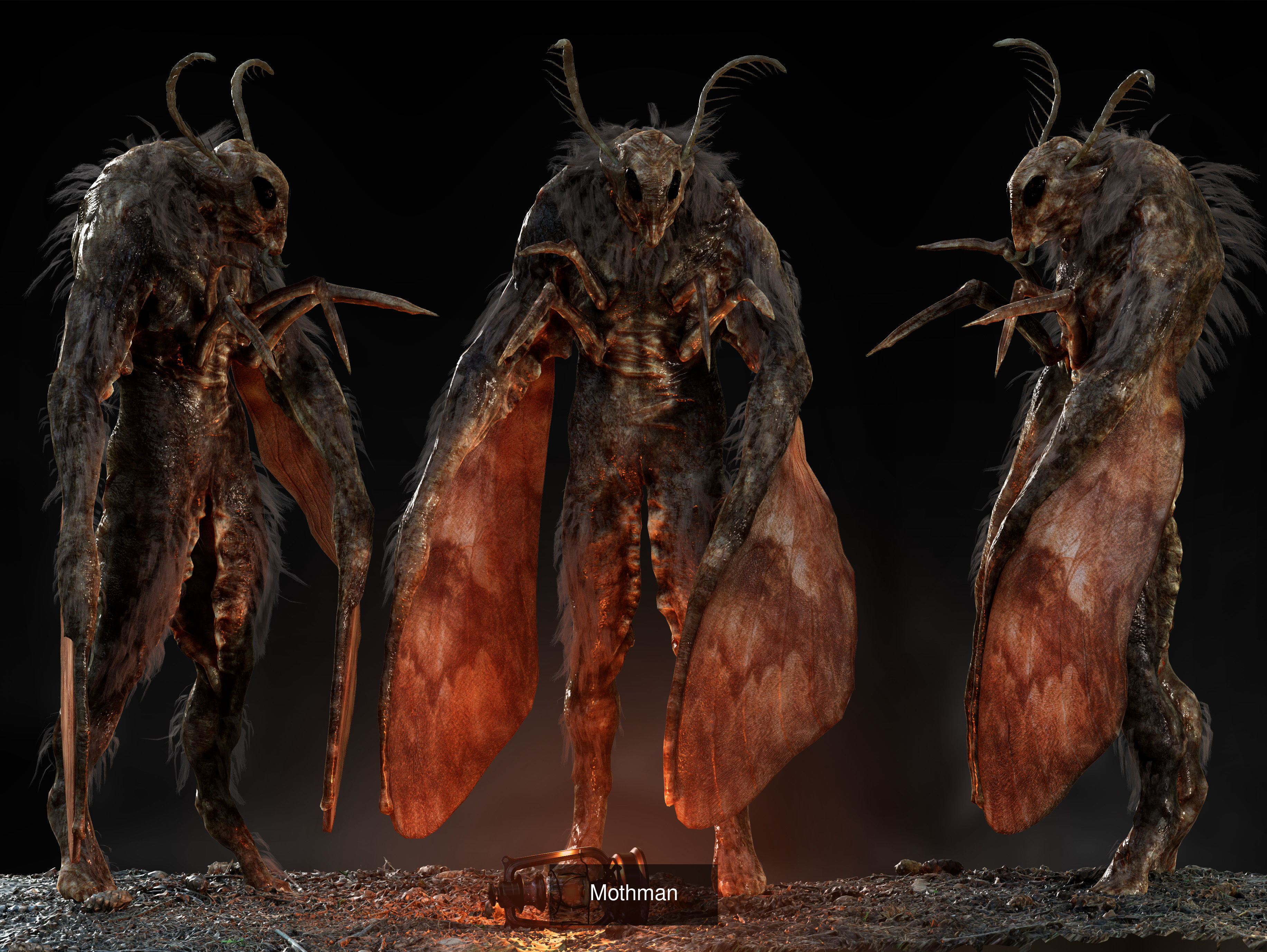 Creatures Insects Pack 3D Model Collection_4