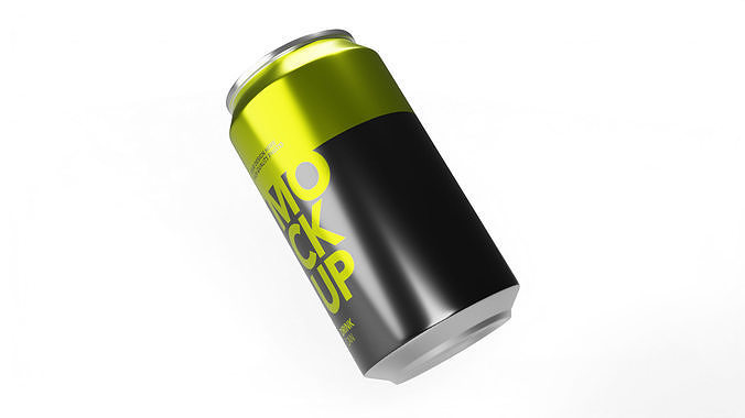 Soda Can 355ml - Lime 3D model 3