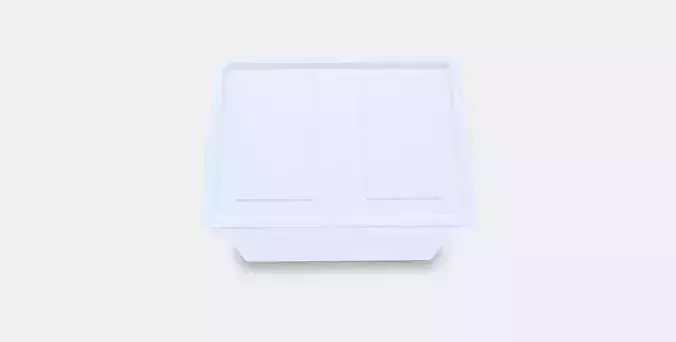 SOCKERBIT Box with lid 1 Low-poly 3D model