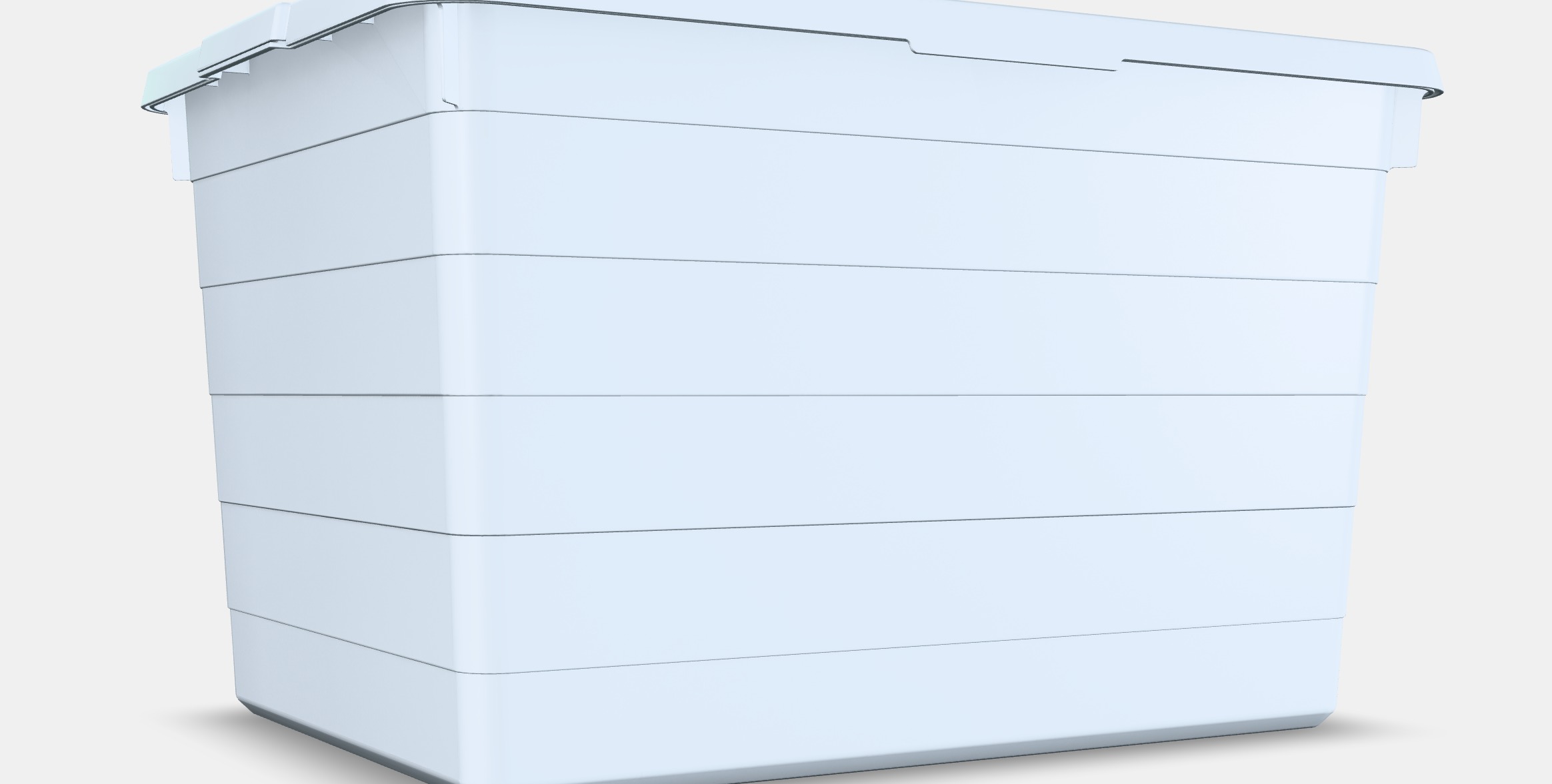 SOCKERBIT Box with lid 1 Low-poly 3D model_2