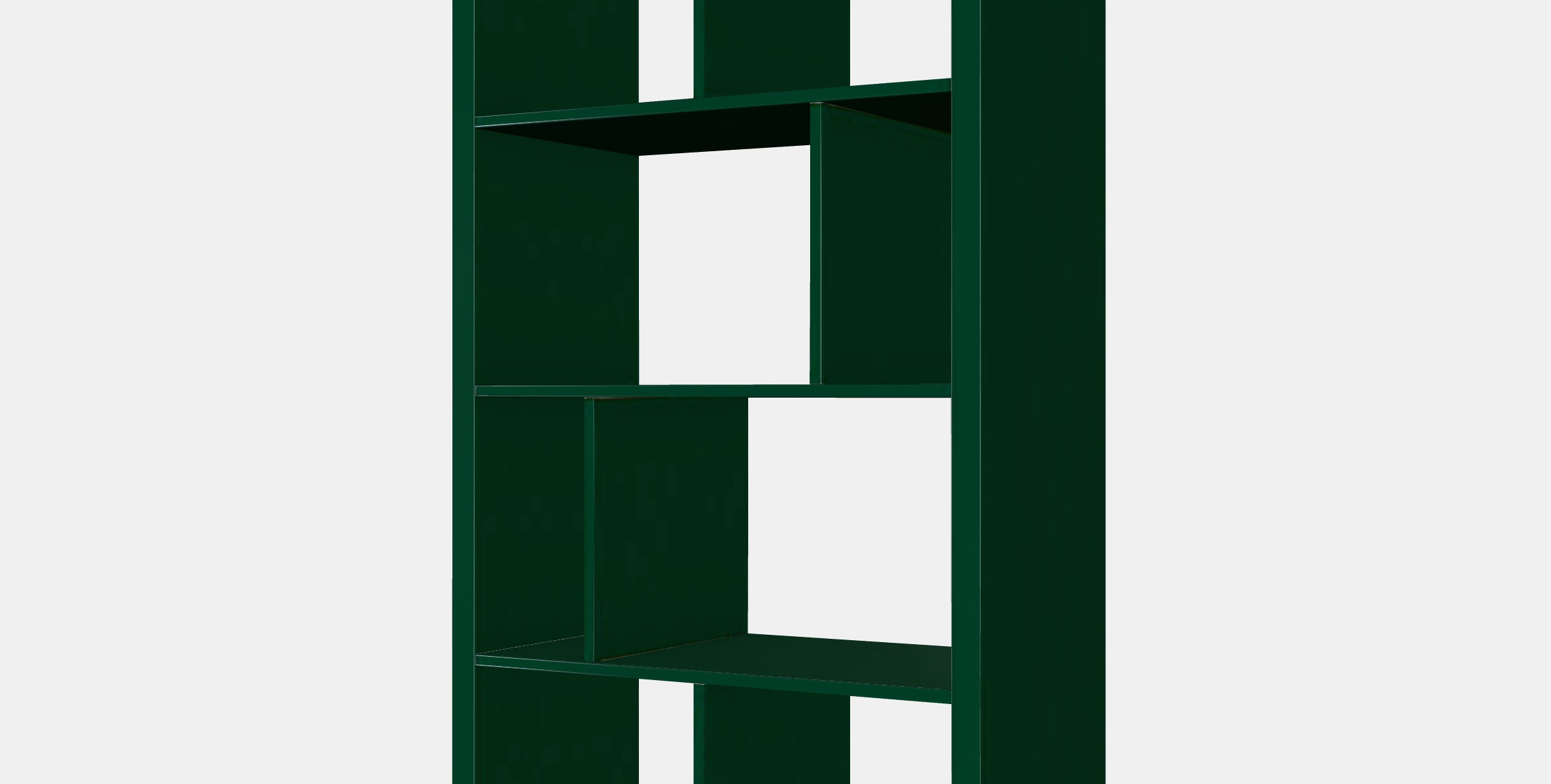 KALLAX Shelving unit 12 Low-poly 3D model_6