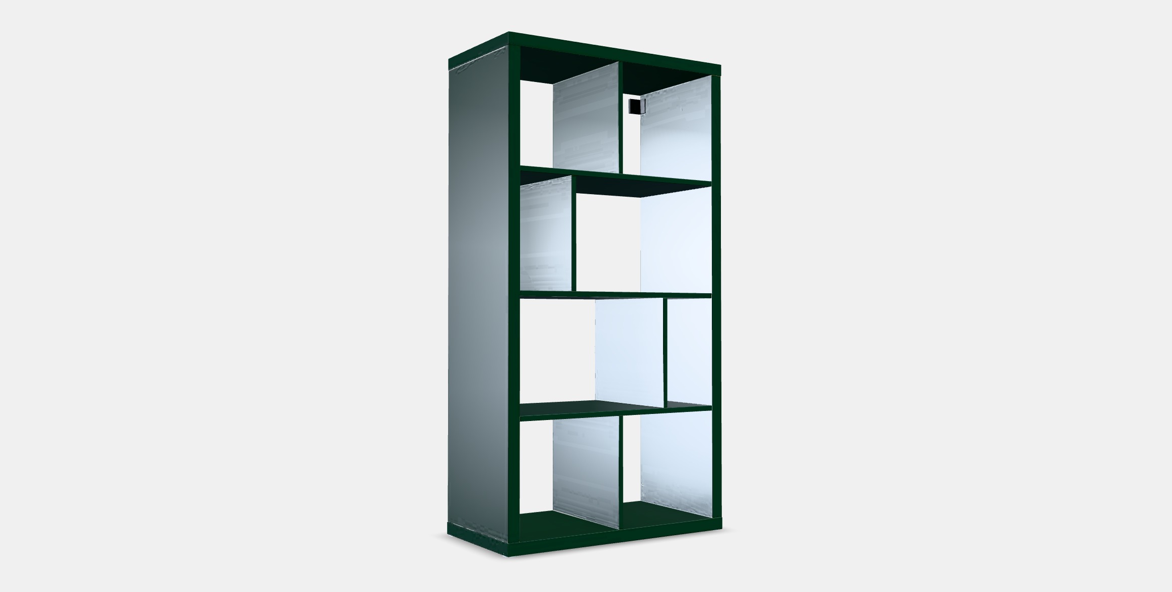 KALLAX Shelving unit 12 Low-poly 3D model_5