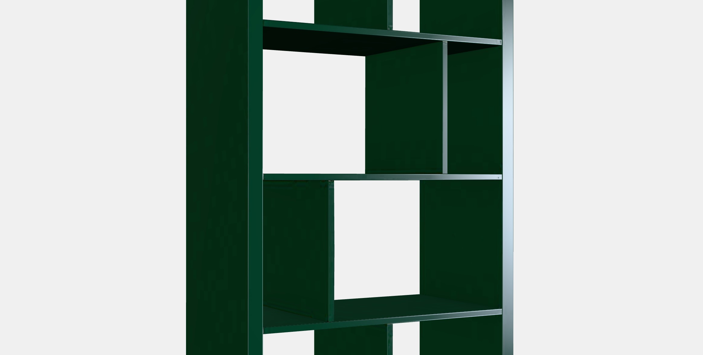 KALLAX Shelving unit 12 Low-poly 3D model_2