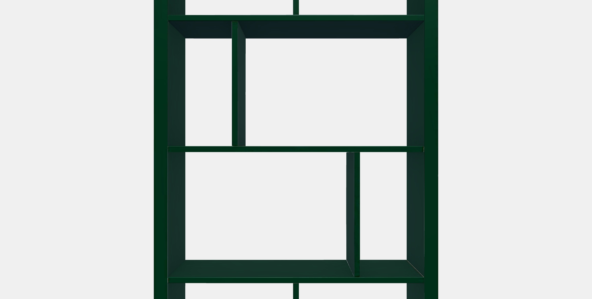 KALLAX Shelving unit 12 Low-poly 3D model_11