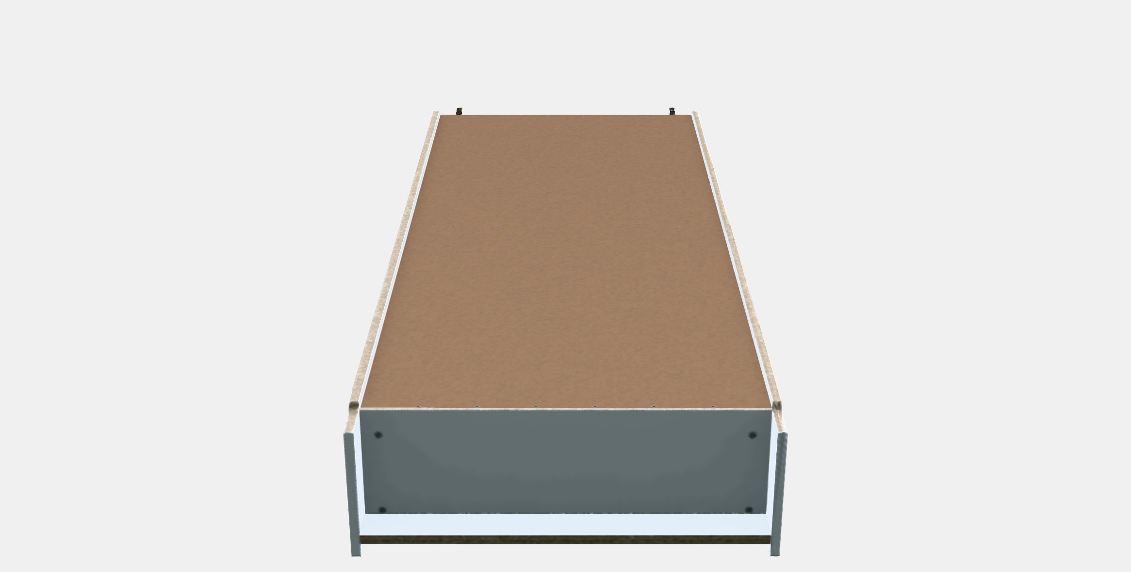 BILLY - OXBERG Bookcase 3 Low-poly 3D model_8