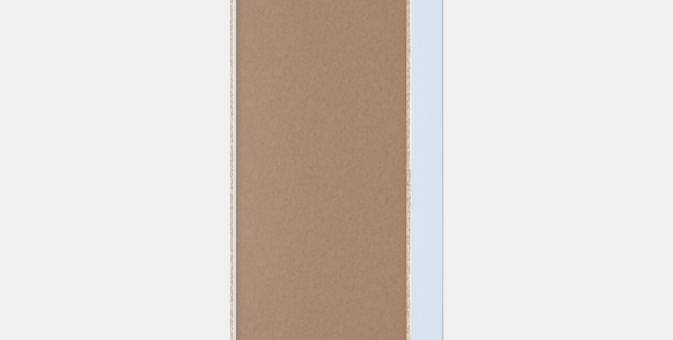 BILLY - OXBERG Bookcase 3 Low-poly 3D model_6