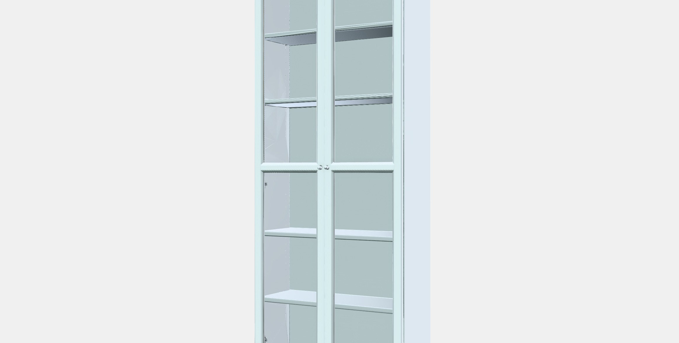 BILLY - OXBERG Bookcase 3 Low-poly 3D model_13