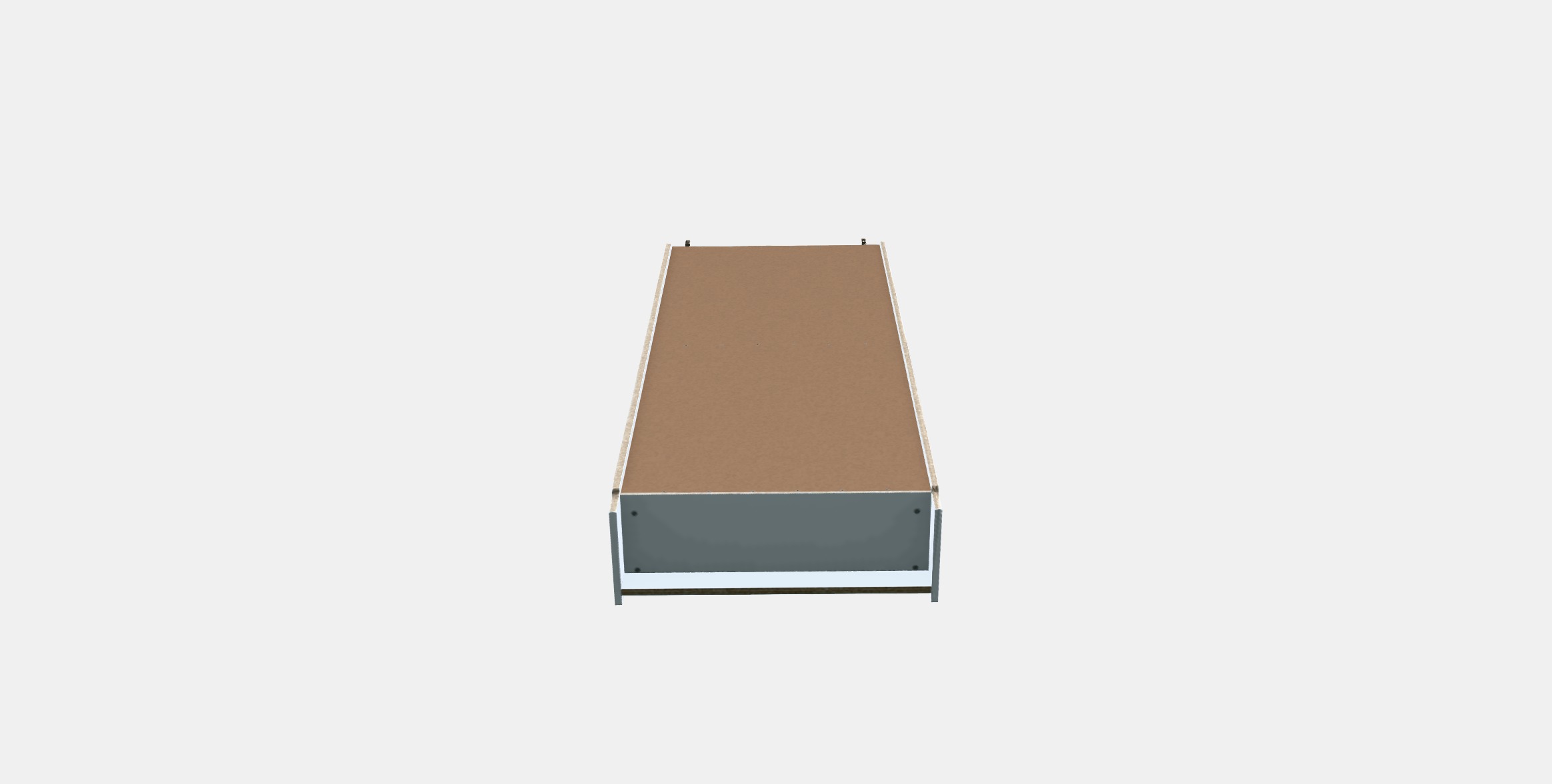 BILLY - OXBERG Bookcase 3 Low-poly 3D model_7