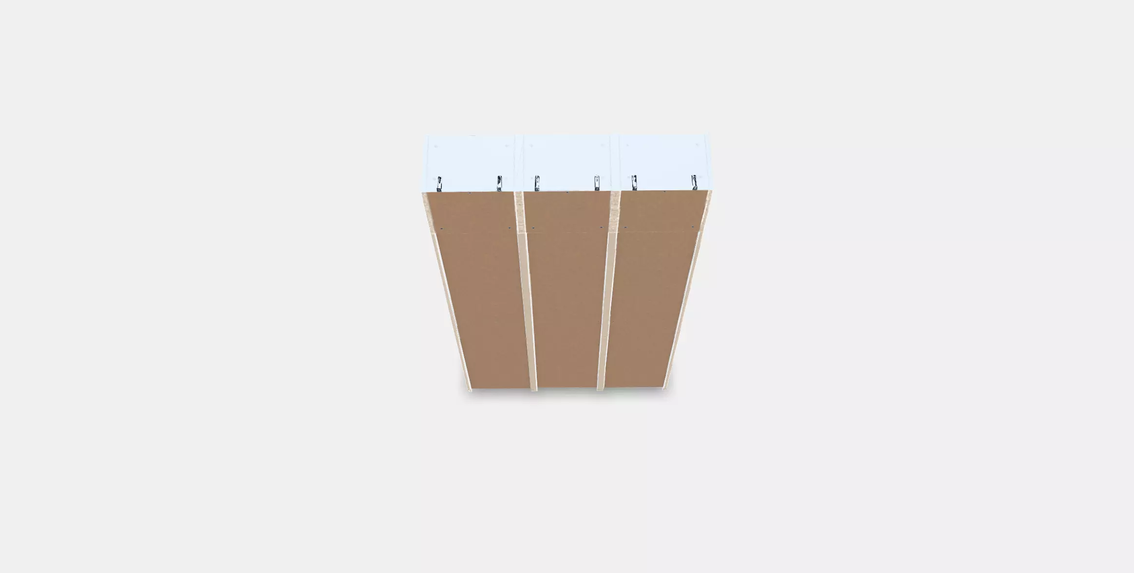 BILLY Bookcase 4 Low-poly 3D model