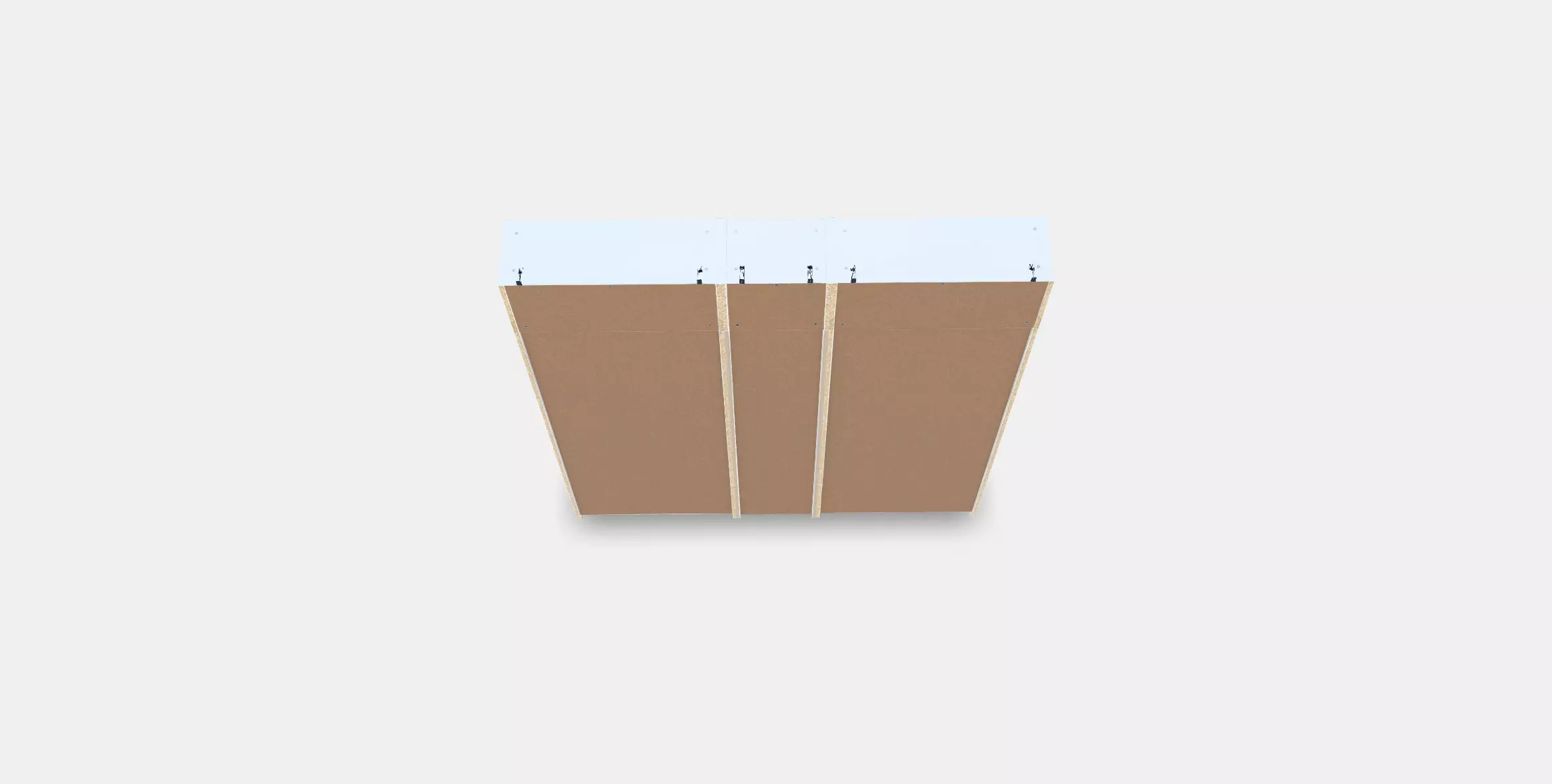BILLY Bookcase 5 Low-poly 3D model