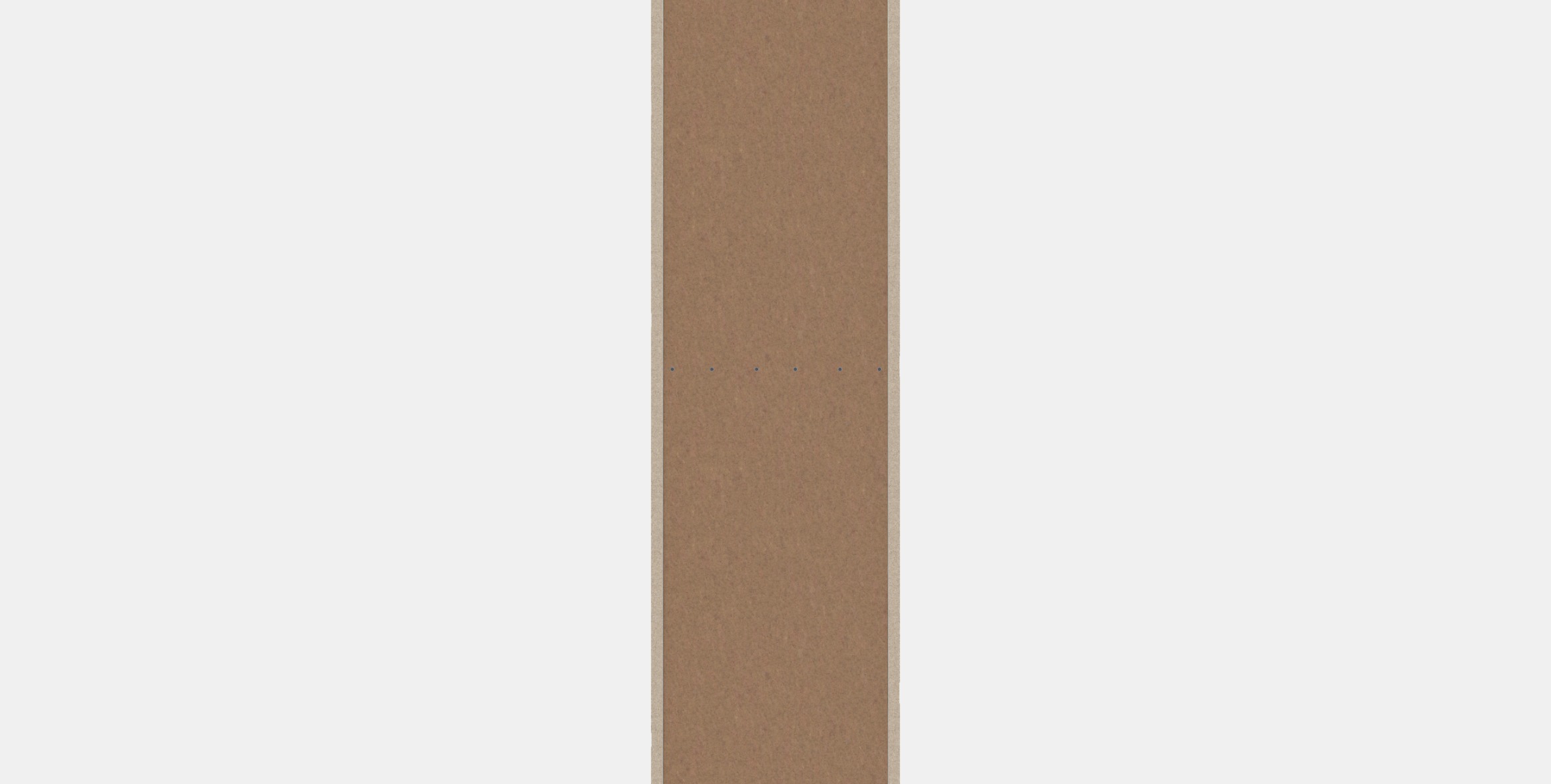 BILLY Bookcase 6 Low-poly 3D model_15