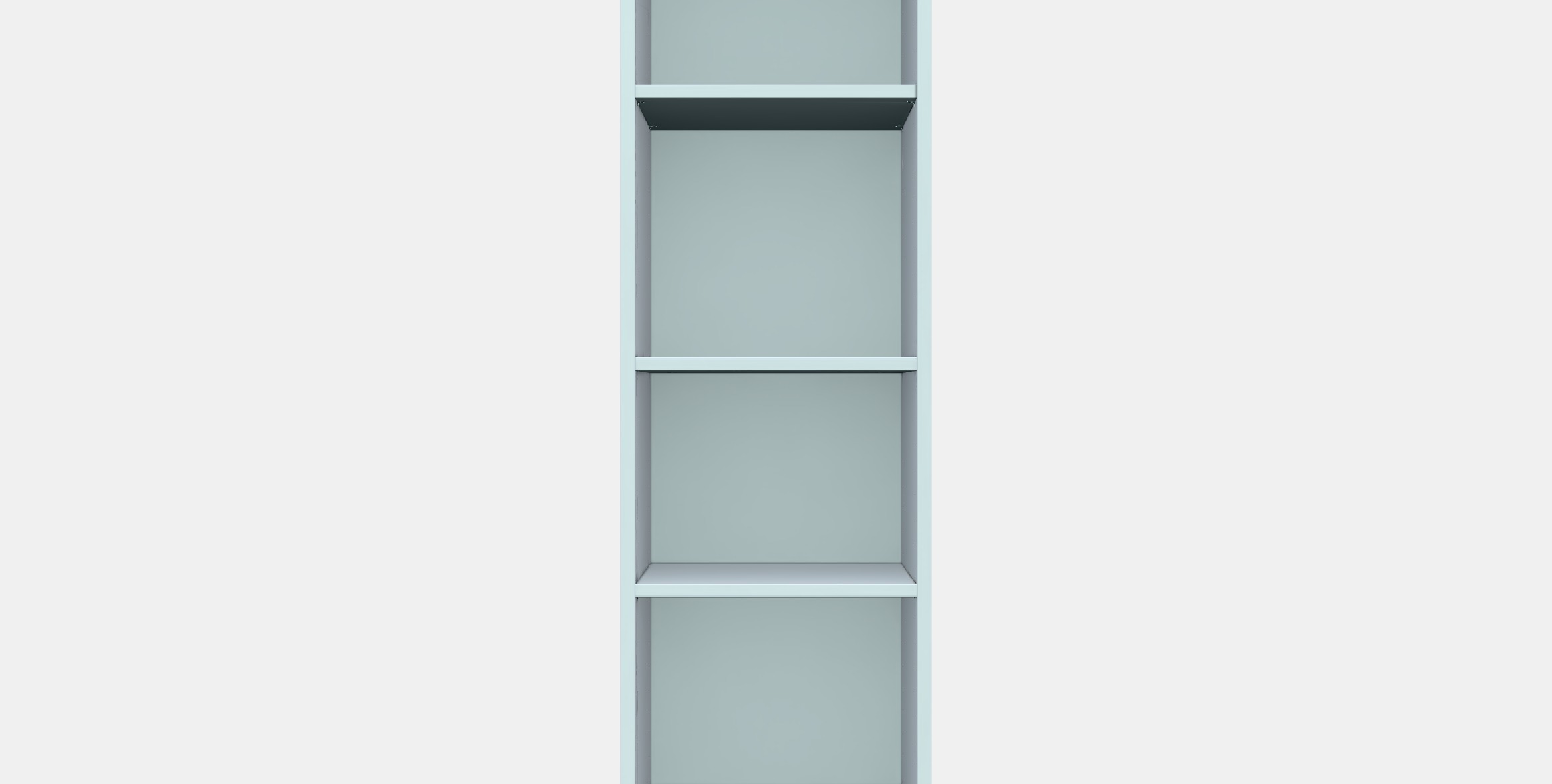 BILLY Bookcase 6 Low-poly 3D model_11