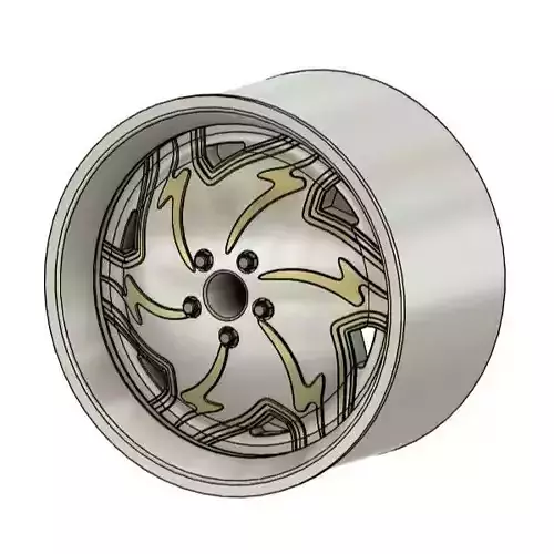 RUCCI DINERO RIMS FOR DIECAST 64 SCALE 3D print model