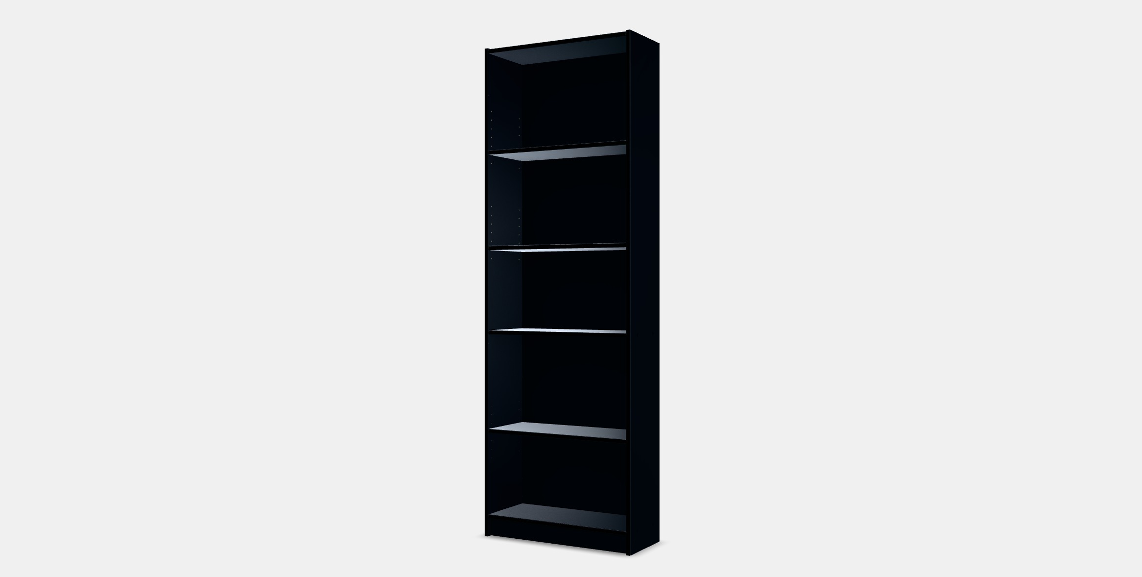 FINNBY Bookcase Low-poly 3D model_9