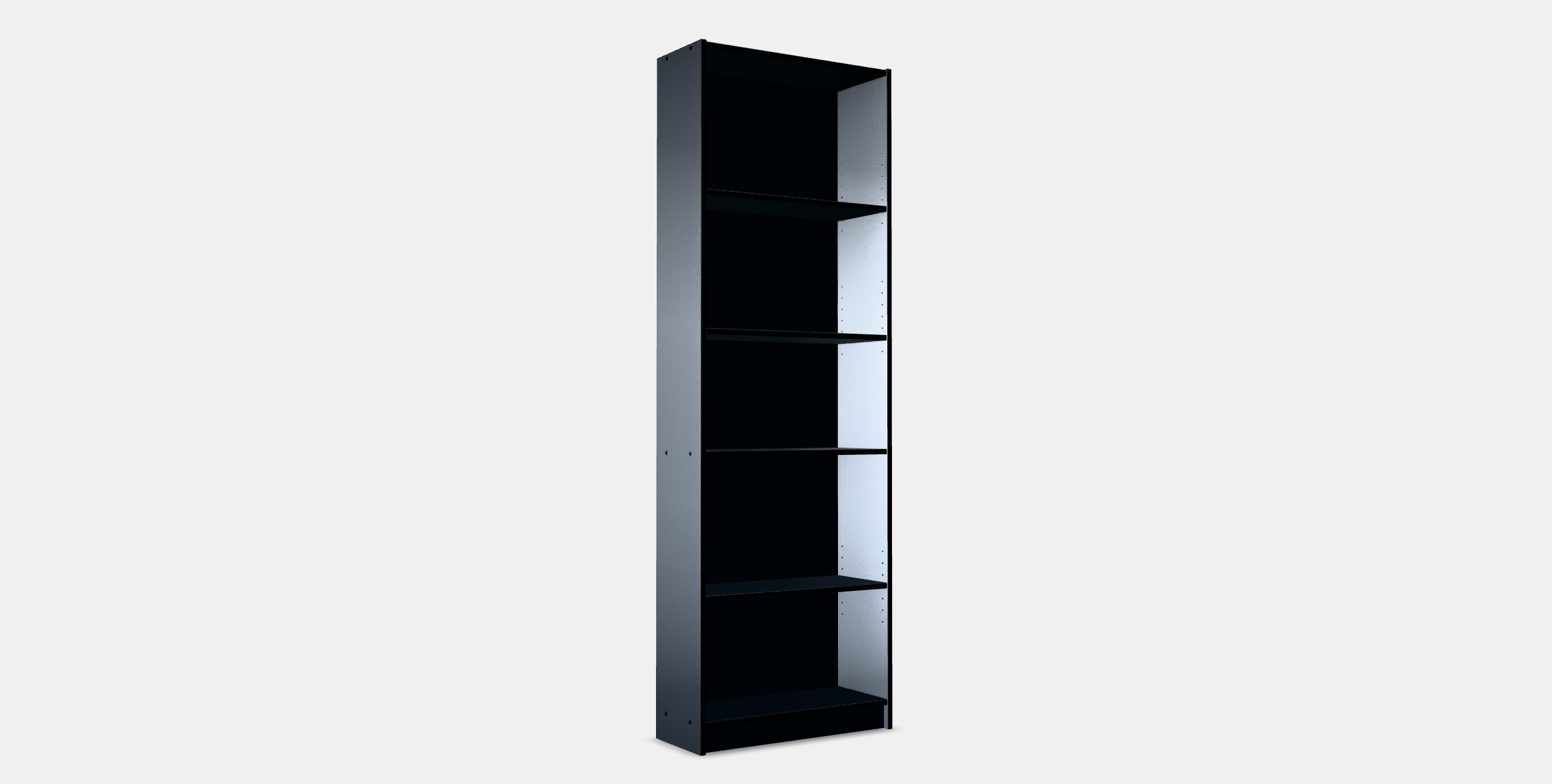 FINNBY Bookcase Low-poly 3D model_4