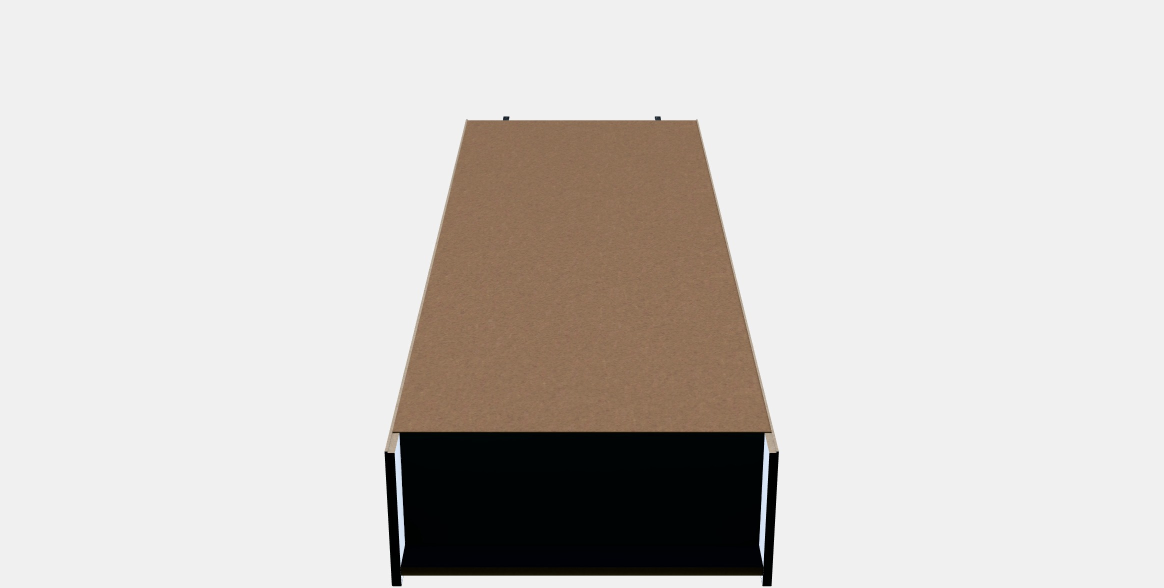 FINNBY Bookcase Low-poly 3D model_11