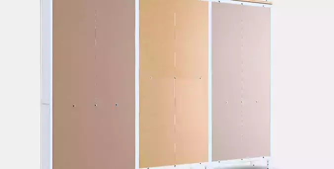 HEMNES Storage combination w doors-drawers