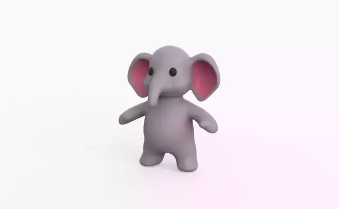 Little animal baby - Elephant cute - Character008 