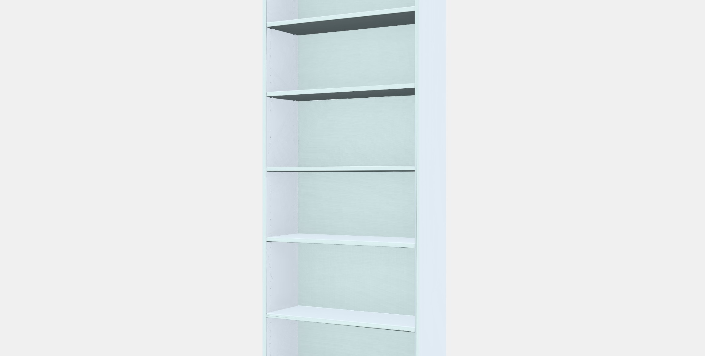 BILLY Bookcase 8 Low-poly 3D model_13
